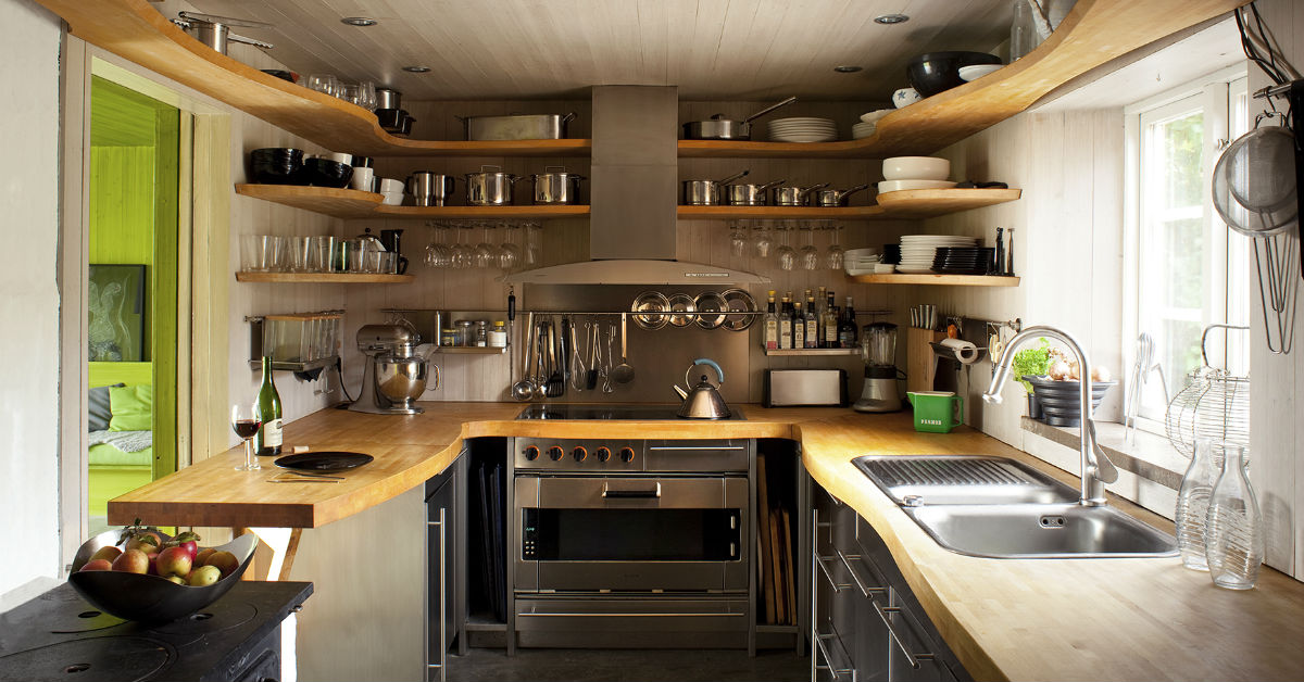 12 Useful Kitchen Designs If You Want To Decorate Your Small Apartment