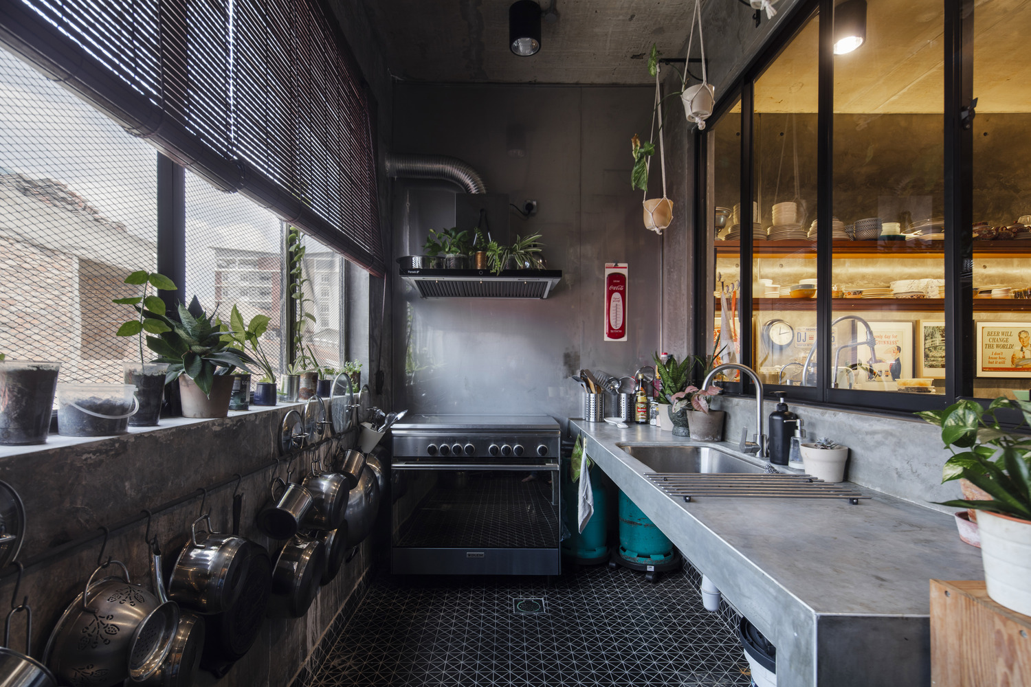 Urban Oasis: Concrete Jungle Interiors Explore the urban