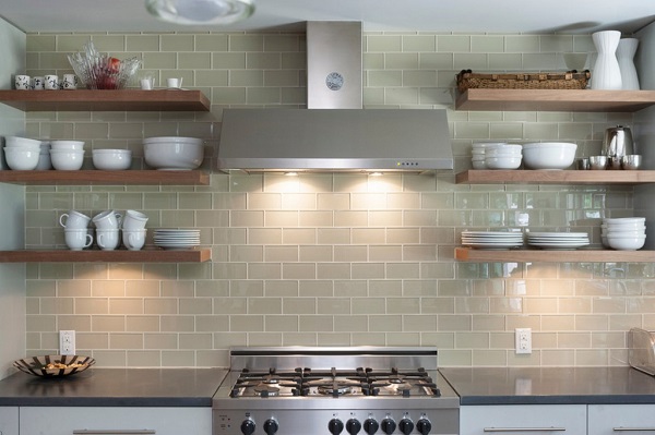 Simple Kitchen With Exhaust Hood