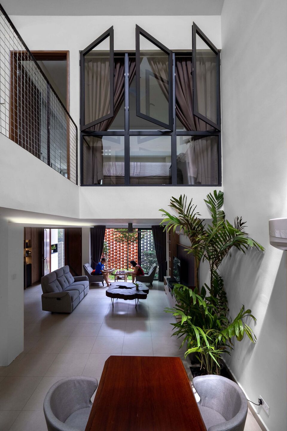 KL Terrace House Uses Brick Wall At Front Porch For Privacy But Is ...