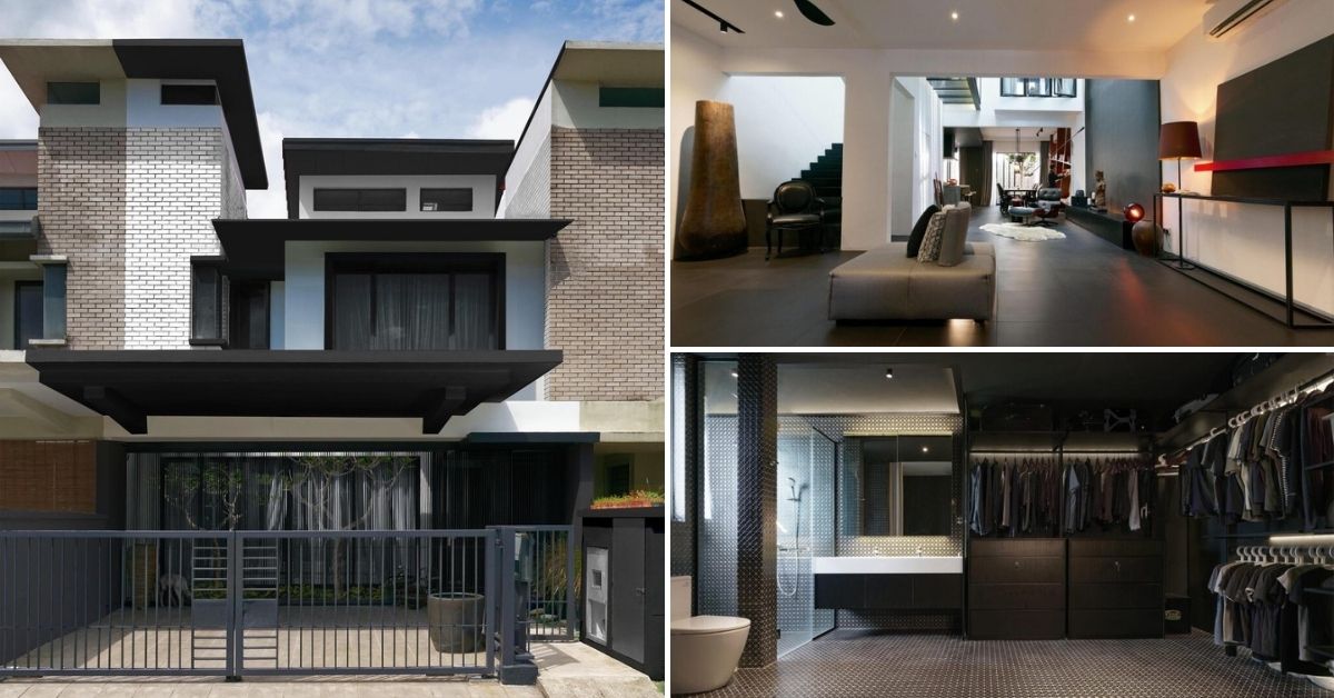 A Home Made for 2 in KL Comes with a Pretty Bridge and Courtyard Garden ...