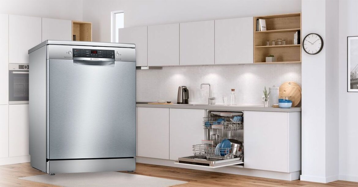 bosch series 4 freestanding dishwasher black inox review