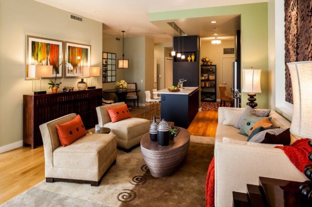 10 Open Concept Living Room For Your Small Apartment